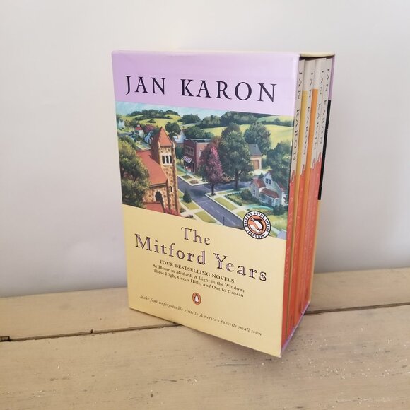 Box Set of 4 The Mitford Years Jan Karon #1 #3 #4 #5 Paperback Books - Picture 1 of 9